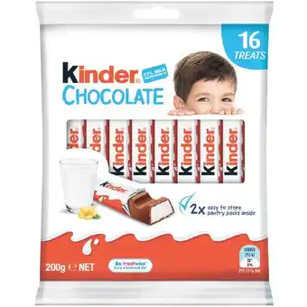 Woolworths Kinder Chocolate Share Pack offer