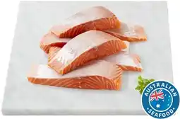 Coles Coles Tasmanian Fresh Salmon Portions Skin Off offer
