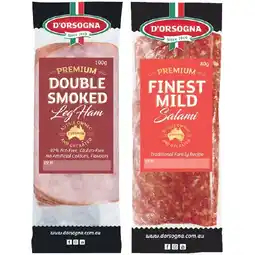 Woolworths D’Orsogna Deli Fresh – From the Fridge offer