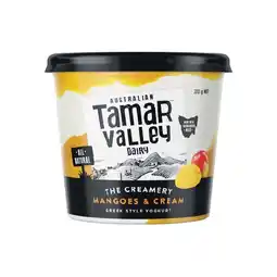 Woolworths Tamar Valley Creamery Yoghurt offer