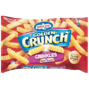 Woolworths Birds Eye Golden Crunch Chips offer