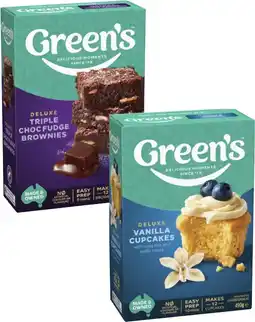 Coles Green's Deluxe Baking Mix-630g offer