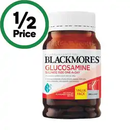 Woolworths Blackmores Glucosamine Sulfate 1500mg Tablets offer