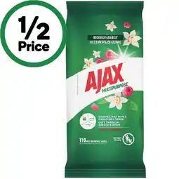 Woolworths Ajax Antibacterial Wipes offer