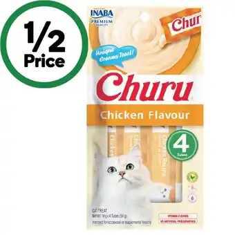 Woolworths Churu Purée Cat Treats offer