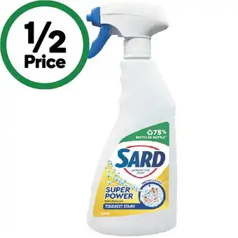 Woolworths Sard Stain Remover Spray offer