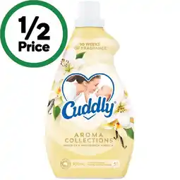 Woolworths Cuddly Concentrate Fabric Conditioner offer