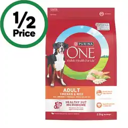 Woolworths Purina One Dry Dog Food offer