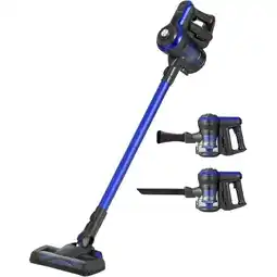 Woolworths 250W Devanti Stick Vacuum Cleaner Brushless Cordless Blue offer