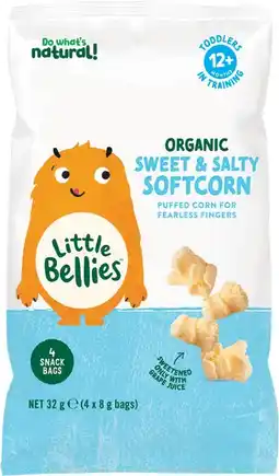 Coles Little Bellies Organic Softcorn offer