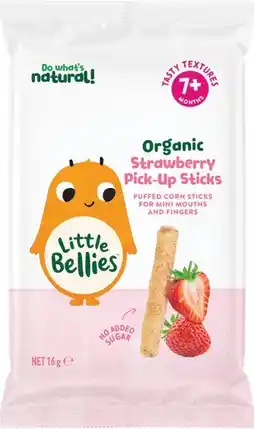 Coles Little Bellies Organic Pick Up Sticks offer