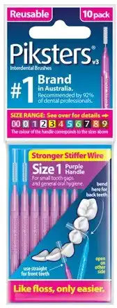 Coles Piksters Interdental Brushes offer