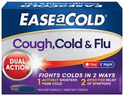 Coles Ease A Cold Cough, Cold & Flu Capsules offer