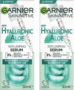 Coles Garnier Skin Active Hyaluronic Aloe Replumping Serum offer
