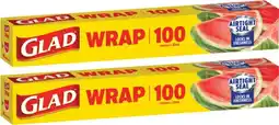 Coles Glad Cling Wrap 100 Metres offer
