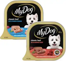 Coles My Dog Dog Food Tray offer