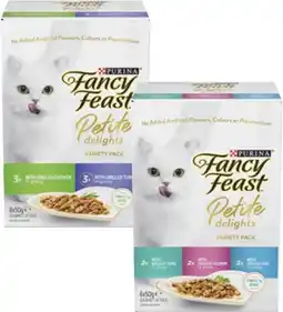 Coles Fancy Feast Petite Delights Cat Food offer