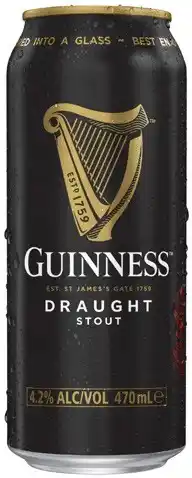 Coles Guinness Draught Cans offer