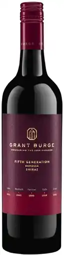 Coles Grant Burge 5th Generation Barossa Shiraz offer