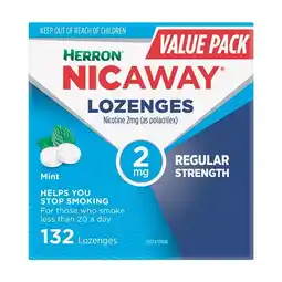 Woolworths Herron Nicaway Nicotine Lozenges 2mg offer