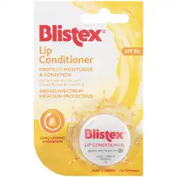 Woolworths Blistex Lip Conditioner SPF30 offer