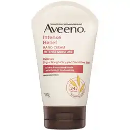 Woolworths Aveeno Intense Relief Moisturising Hand Cream offer