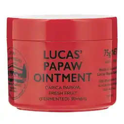 Woolworths Lucas' Papaw Lip Care Ointment offer