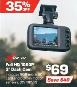 Repco Full HD 1080P 2" Dash Cam offer
