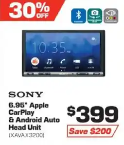 Repco 6.95" Apple CarPlay & Android Auto Head Unit offer