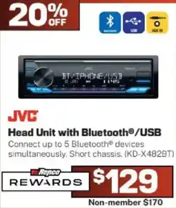 Repco Head Unit with Bluetooth/USB offer