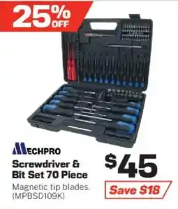 Repco Screwdriver & Bit Set offer
