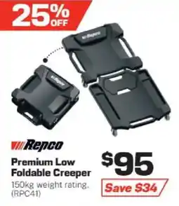Repco Premium Low Foldable Creeper offer