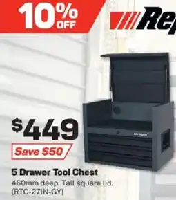 Repco 5 Drawer Tool Chest offer
