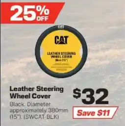 Repco Leather Steering Wheel Cover offer