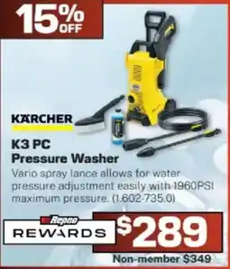 Repco K3 PC Pressure Washer offer