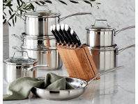 Harris Scarfe Scanpan 7pc Classic Oak Knife Block offer