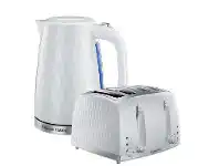Harris Scarfe Russell Hobbs Honeycomb Kettle or 4 Slice Toaster offer