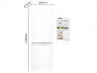 The Good Guys LG 335L Bottom Mount Fridge with Door Cooling in White Finish offer
