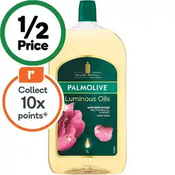 Woolworths Palmolive Luminous Oils Hand Wash Refill offer