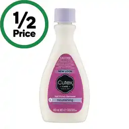 Woolworths Cutex Nail Polish Remover offer