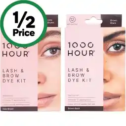 Woolworths 1000 HOUR Lash & Brow Dye Kit offer
