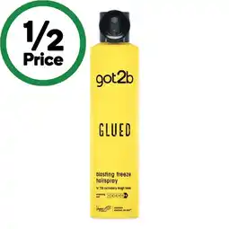 Woolworths got2b Glued Blasting Freeze Hairspray offer