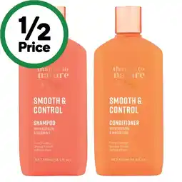 Woolworths Thanks To Nature Shampoo or Conditioner 500ml offer