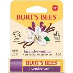 Woolworths Burt's Bees Lavender Vanilla Moisturising Lip Balm offer