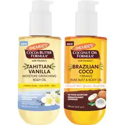 Woolworths Palmer's Cocoa Butter Formula Body Oil offer