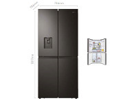 The Good Guys Hisense 507L French Door Refrigerator offer