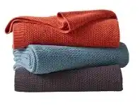 BIG W Tontine Textured Blankets - Assorted Colours offer