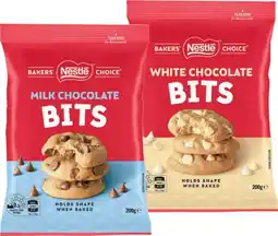 IGA Nestlé Bakers’ Choice Chocolate Bits Selected Varieties offer