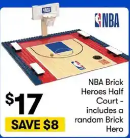 BIG W NBA Brick Heroes Half Court offer