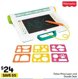 BIG W Fisher-Price Learn and Doodle Desk offer